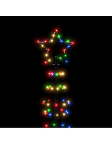 Albero di Natale a LED con Punte 570 LED Colorato 300 cm