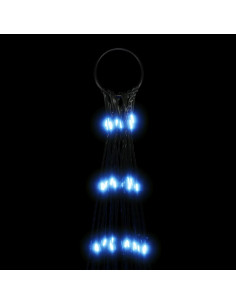 Illuminazione Albero di Natale su Pennone 3000LED Blu 800cm