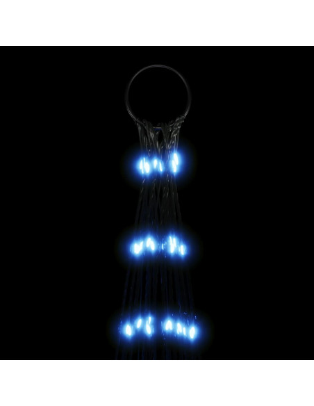 Illuminazione Albero di Natale su Pennone 3000LED Blu 800cm
