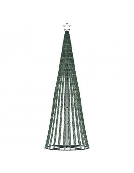 Illuminazione Albero Natale a Cono 475LED Bianco Freddo 247cm