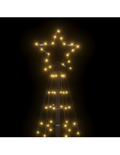 Illuminazione Albero Natale Picchetti 220LED Bianco Caldo 180cm