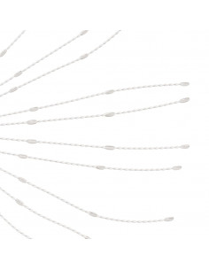 Illuminazione di Natale Galassia 140 LED Bianco Caldo 17 cm