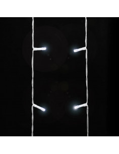 Illuminazione per Albero di Natale 320 LED Bianco Freddo 375 cm