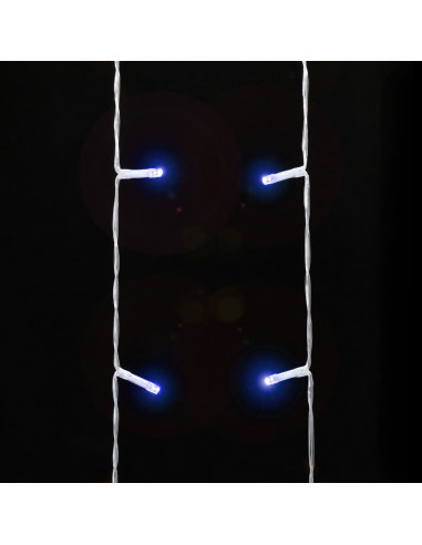 Illuminazione per Albero di Natale 320 LED Blu 375 cm