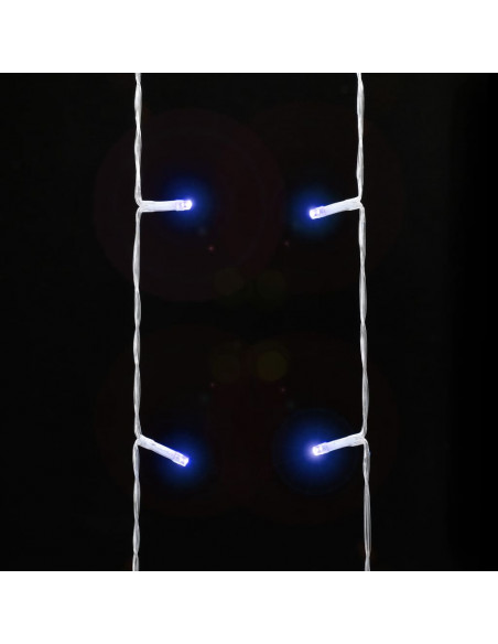 Illuminazione per Albero di Natale 320 LED Blu 375 cm