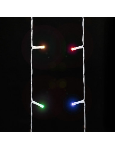 Illuminazione per Albero di Natale 320 LED Colorato 375 cm