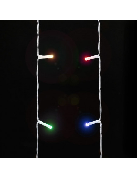 Illuminazione per Albero di Natale 320 LED Colorato 375 cm