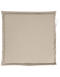 Imbottitura per Seduta Giardino 2pz Tortora 45x45x2 cm Quadrata