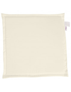 Imbottitura per Seduta Giardino 4pz Crema 45x45x2 cm Quadrata