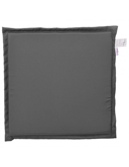 Imbottitura Seduta Giardino 4 pz Antracite 45x45x2 cm Quadrata