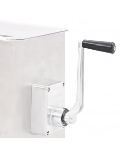 Impastatrice Carne Meccanica Argento in Acciaio Inox