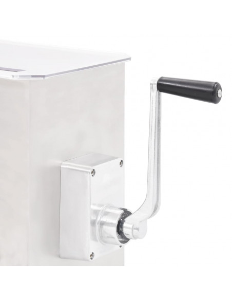 Impastatrice Carne Meccanica Argento in Acciaio Inox