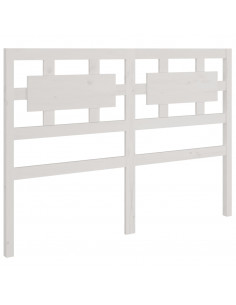 Giroletto Bianco in Legno Massello 120x190 cm Small Double