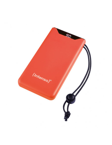 INTENSO POWER BANK  F10000, PD, QUALCOMM QUICK CHARGE 3.0, DIGITAL PERCENTAGE DISPLAY, ARANCIO