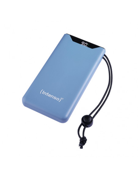 INTENSO POWER BANK  F10000, PD, QUALCOMM QUICK CHARGE 3.0, DIGITAL PERCENTAGE DISPLAY, BLUE