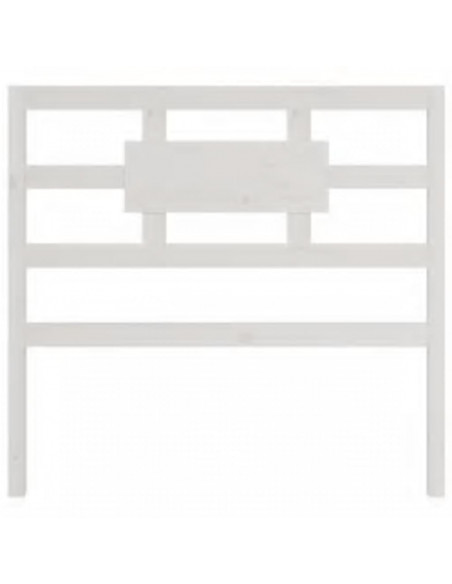 Giroletto Bianco in Legno Massello 100x200 cm