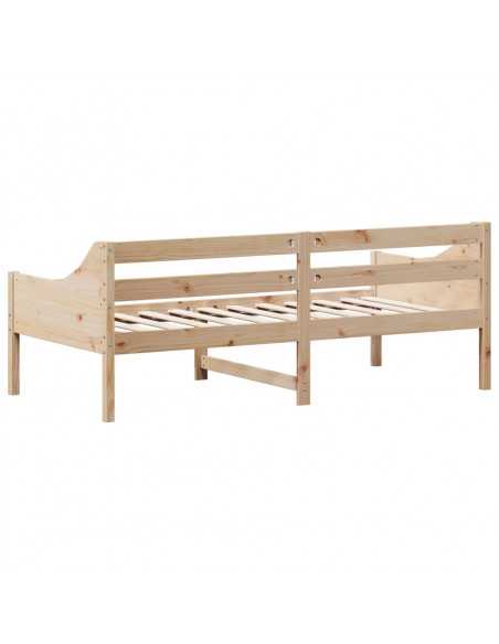 Dormeuse senza Materasso 90x190 cm in Legno Massello di Pino