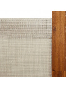 Divisorio a 6 Pannelli Grigio Chiaro 420x180 cm