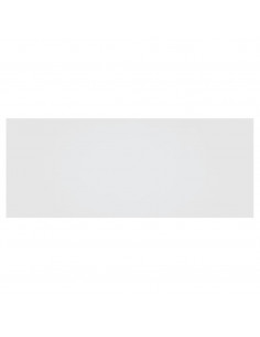 Testiera per Letto Bianca 200x1,5x80 cm in Legno Multistrato