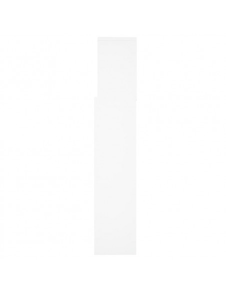 Testiera con Contenitore Bianco 160x19x103,5 cm