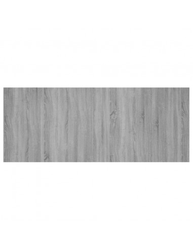 Testiera Letto Grigio Sonoma 200x1,5x80 cm Legno Ingegnerizzato