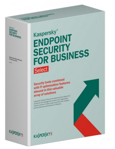 Kaspersky Endpoint Security for Business Select, 1500-2499u, 1Y, RNW Sicurezza antivirus 1 anno/i