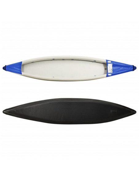 Kayak Gonfiabile Blu 424x81x31 cm in Poliestere