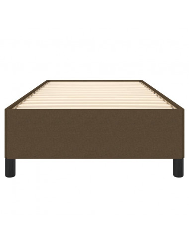 Giroletto Marrone Scuro 90x200 cm in Tessuto