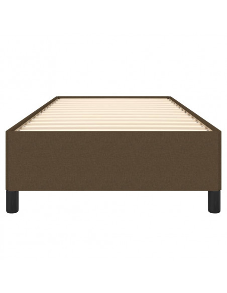 Giroletto Marrone Scuro 90x200 cm in Tessuto