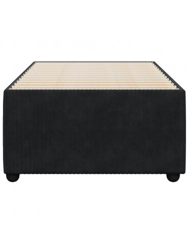 Giroletto Nero 80x200 cm in Velluto