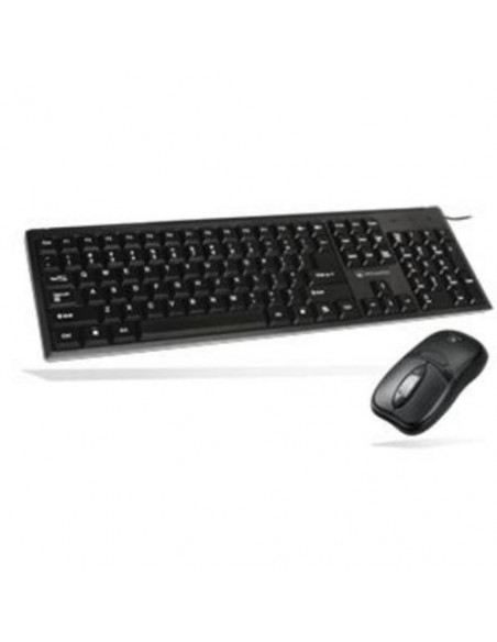 KIT ATLANTIS P013-WK608M-U COMBO KIT TASTIERA  USB + MOUSE OTTICO USB