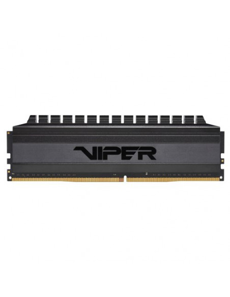 KIT DDR4 PATRIOT "VIPER 4 BLACKOUT" 8GB (2x4GB) 3200Mhz CL16 - DUAL CHANNEL PVB48G320C6K