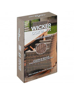 Kit di Pulizia per Mobili Giardino Rattan e Textilene 2x250ml