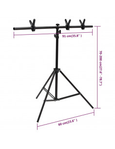 Kit per Studio Fotografico con Set di Luci e Fondale