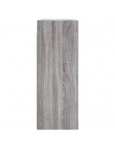 Armadietti a Parete 2 pz Grigio Sonoma in Legno Multistrato 2