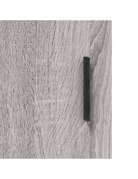 Armadietti a Parete 2 pz Grigio Sonoma in Legno Multistrato
