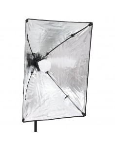 Kit per Studio Fotografico con Set Luci, Fondale e Riflettore
