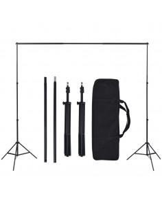 Kit Studio Fotografico 5 Scenari Colorati e Sostegno Regolabile