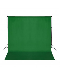 Kit Studio Fotografico con Luci Ombrelli Fondale e Riflettore