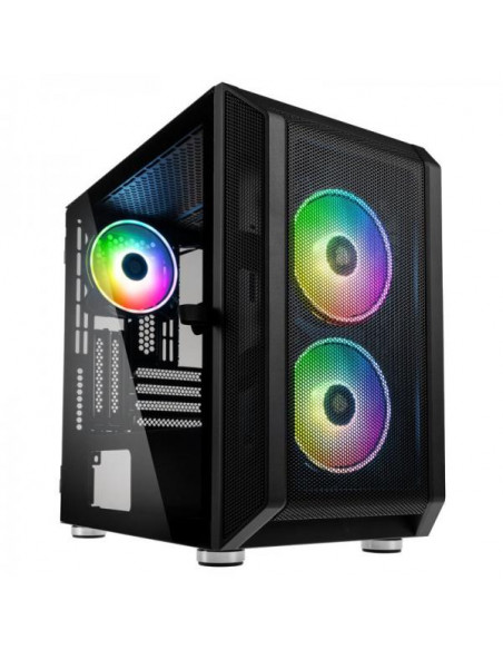 Kolink Citadel Mesh RGB Mini Tower Vetro Temperato No-Power minITX/mATX