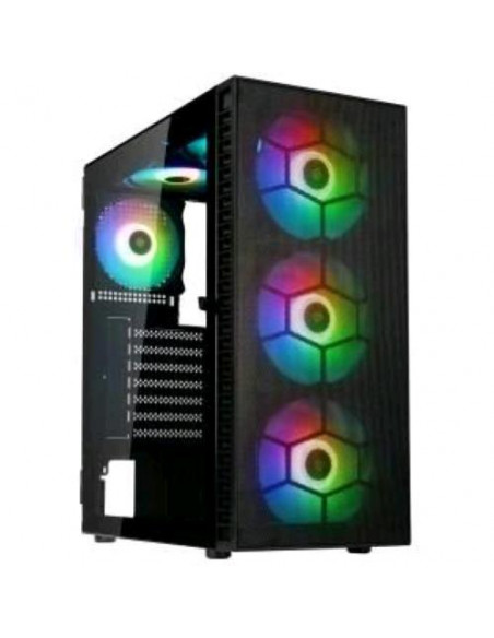 Kolink Observatory HF Mesh Black ARGB Case Midi Tower Vetro Temperato No-Power minITX/mATX/ATX