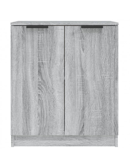 Credenza Grigio Sonoma 60x30x70 cm in Legno Multistrato