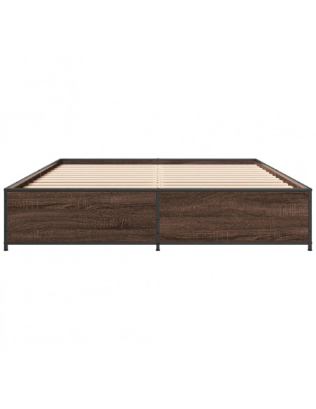 Giroletto Rovere Marrone 120x200cm in Legno Multistrato Metallo