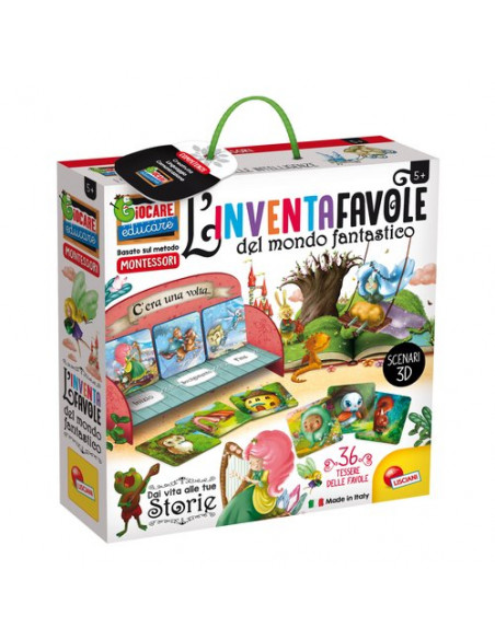 L'Inventafavole Prescolare Lisciani 95216 MONTESSORI