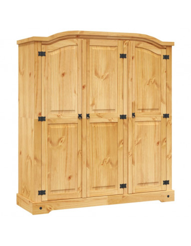 Armadio in Legno di Pino Messicano Corona Range 3 Ante