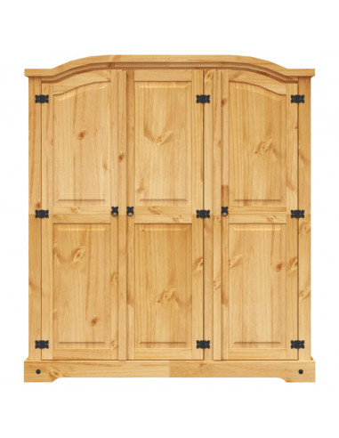 Armadio in Legno di Pino Messicano Corona Range 3 Ante