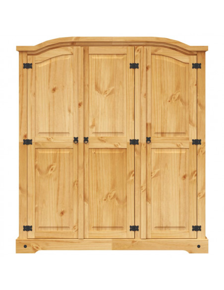 Armadio in Legno di Pino Messicano Corona Range 3 Ante