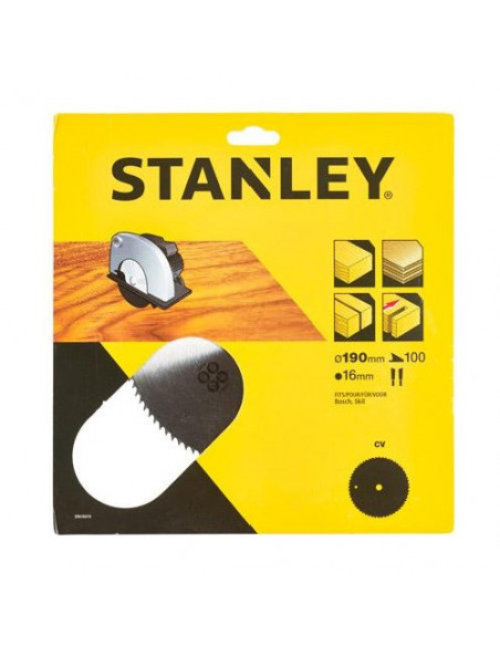 Lama a disco Stanley STA10215 Acciaio Acciaio