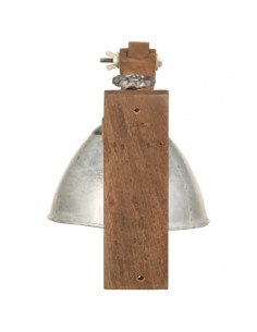 Lampada a Parete 25 W Argento Vintage E27