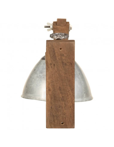 Lampada a Parete 25 W Argento Vintage E27